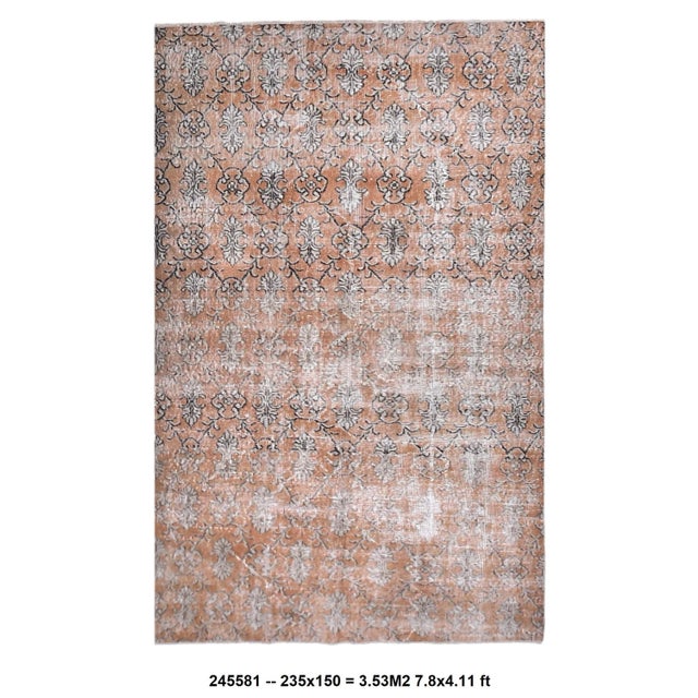 Vintage Turkish Rug in Wool, 1960s For Sale - Image 12 of 12