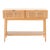 Baisley 2 Drawer Rattan Console - Natural For Sale