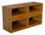 Oak Nightstands With Open Cubbies and Drawers Set of 2 Mid-Century Modern 1970s For Sale