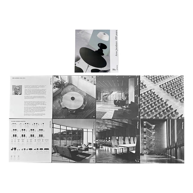 Advertising Display Boards by Arne Jacobson for Fritz Hansen, 2002, Set of 9 For Sale