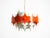 Mid-Century Modern Space Age Metal Pendant Lamp from Doria Leuchten, 1960s For Sale - Image 3 of 18