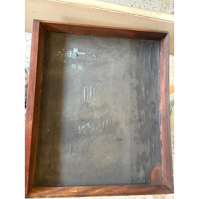 Antique English Mahogany Drop Leaf Table For Sale - Image 11 of 11
