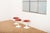 Aluminum and Fabric Tulip Stool For Sale - Image 11 of 13