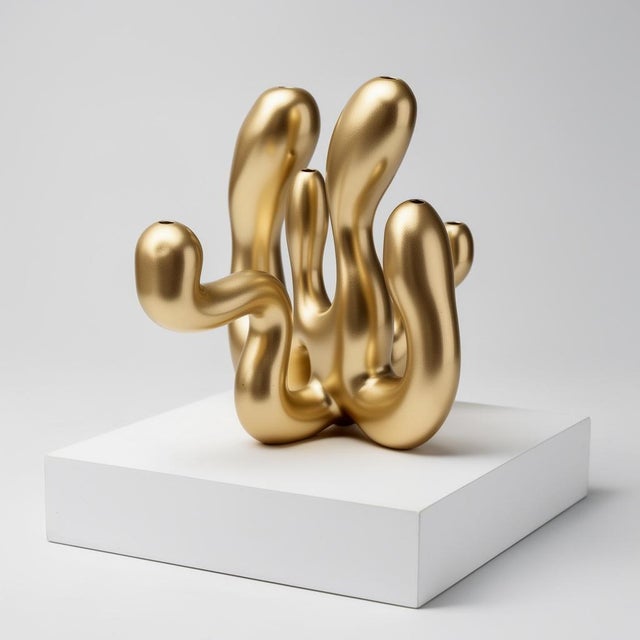 Sculptural Candleholder A sculptural object designed to hold light, reflect warmth, and bring a sense of presence and...
