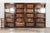 Circa 1900 usa large gunn mahogany glazed sectional bookcase w87 x d31.5 x h215 cm internal shelf depth 26 cm weight 48 kg...