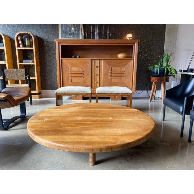 Oak Cabinet by Charles Dudouyt, France, 1940's For Sale - Image 12 of 12