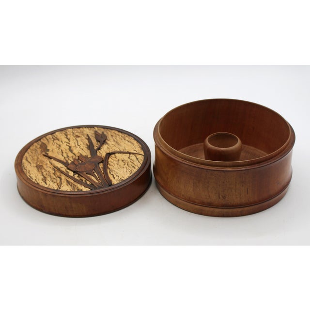 Late 19th Century Late 19th Century English Aesthetic Movement Collar Box For Sale - Image 5 of 7