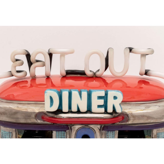 Late 20th Century Jerry Berta X Russ Berrie Eat Out Diner Sculpture For Sale - Image 5 of 15