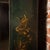 A George I Green Japanned and Parcel Gilt Lacquer Bureau Cabinet With Chinoiserie Decoration, 18th C. For Sale - Image 4 of 8