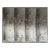 Silver Leaf Chinoiserie Hand-Painted Neutral Floral & Bird Wall Panels (Set of 4) For Sale