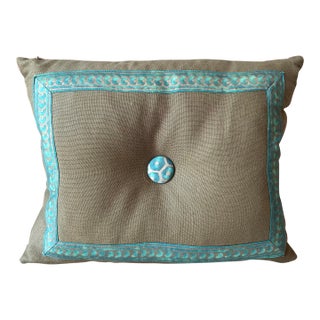 Fortuny Border Pillow For Sale