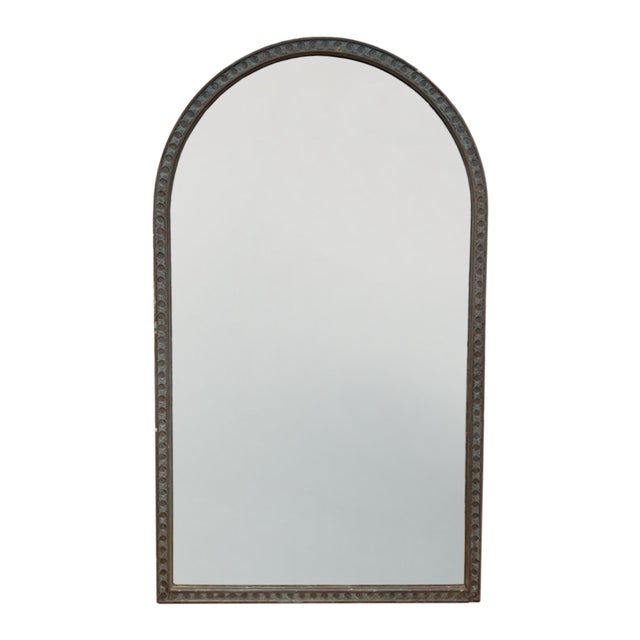 This is a fantastic large antqie mirror. Made in France in the 19th century, it retains the original paint on the frame,...