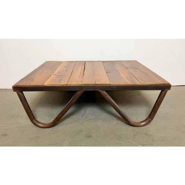 Vintage Industrial Coffee Table, 1960s For Sale - Image 14 of 16