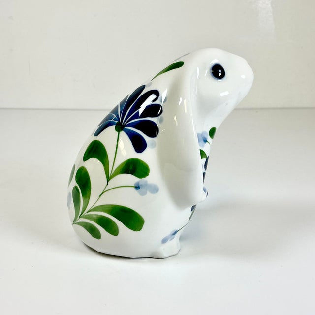 Late 20th C Vintage Hollywood Regency Boho Chic Dansk Bunny Figurine - Easter For Sale - Image 11 of 18