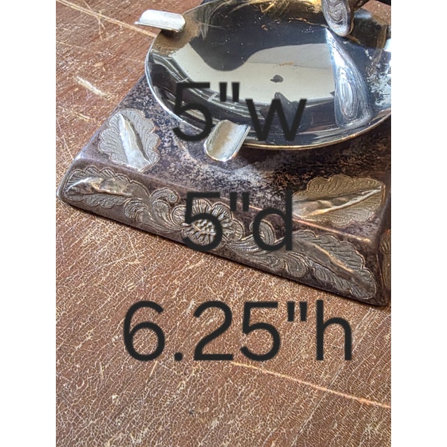1990s Cowboy Western Style Spur Ashtray For Sale - Image 5 of 10