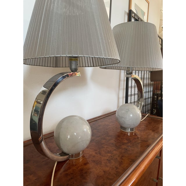 Mid-Century Modern Table Lamps by Flli Banci Firenze, 1970s, Set of 2 For Sale - Image 6 of 10