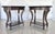 Dark Wood Oversized End Tables, Nightstands - Set of 2 For Sale - Image 4 of 12