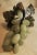 1960s Asian Carved Jade Hard Stone Fruit Grape Bunch W/Leaves Decorative For Sale - Image 5 of 5