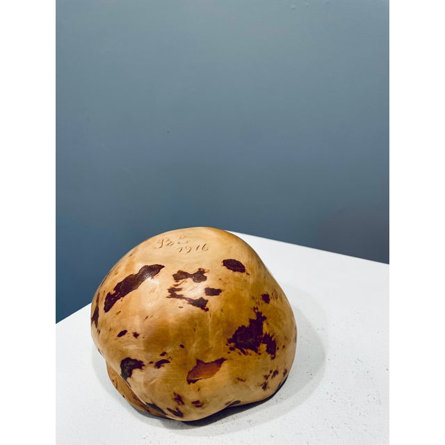 1940s Swedish Bowl in Burl Wood, 1940s For Sale - Image 5 of 6