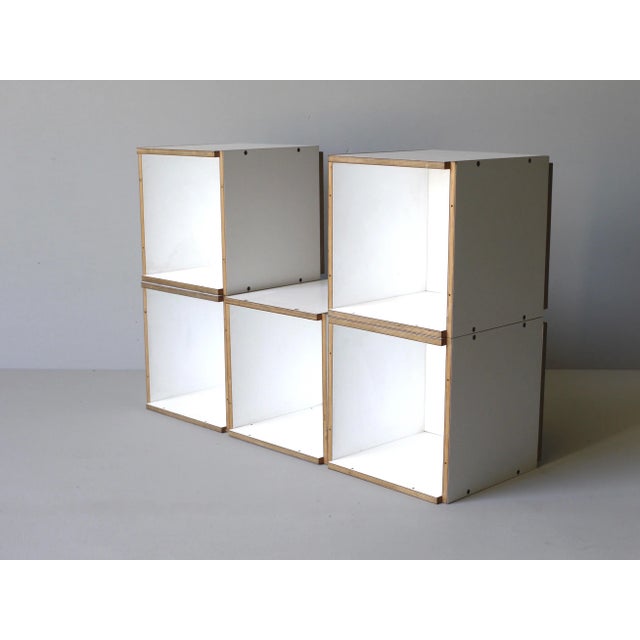 Modular Shelves by Slothouber & Graatsma, 1970s, Set of 5 For Sale - Image 6 of 17