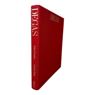 First Edition Vintage Degas French Impressionist Coffee Table Book For Sale