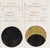 Solar and Lunar Eclipse Print in Black and Gold For Sale - Image 4 of 7