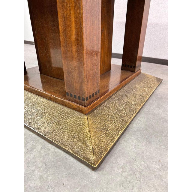 Large Antique Dining Room Table by Joseph Maria Olbrich, 1890s For Sale - Image 10 of 12