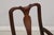 Set of 8 Country Queen Anne Rush Seat Dining Chairs For Sale In Philadelphia - Image 6 of 18