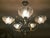 French Art Deco Chandelier in Chrome, Brass and Frosted Glass, 1930s For Sale - Image 10 of 11