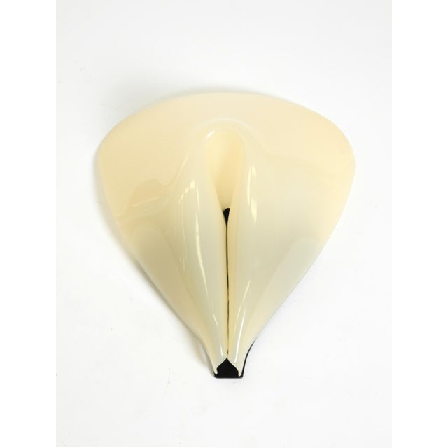 Large Mid-Century Modern Acrylic Glass Wall Lamp, 1950s For Sale - Image 4 of 16
