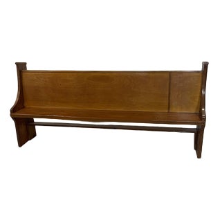Church Bench in Pinewood For Sale
