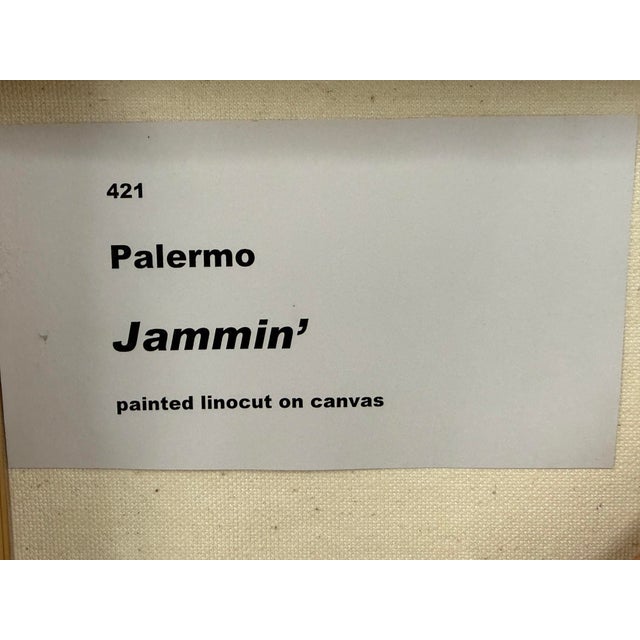 Circa 2003 Joseph Palermo "Jammin" Original Artwork For Sale - Image 12 of 12