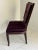 Mid 20th Century French Moderne Dining Chairs in Aubergine Mohair- Set of 8 For Sale - Image 12 of 16