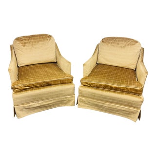 Vintage Mid 20th Century Club Chairs - a Pair For Sale
