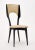 Set of six dining chairs from Italy attributed to Carlo di Carli. They are made of mahogany that has been ebonized and...