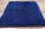 Vintage Blue Swedish Rya Rug, 02'02 X 03'09 For Sale - Image 9 of 10