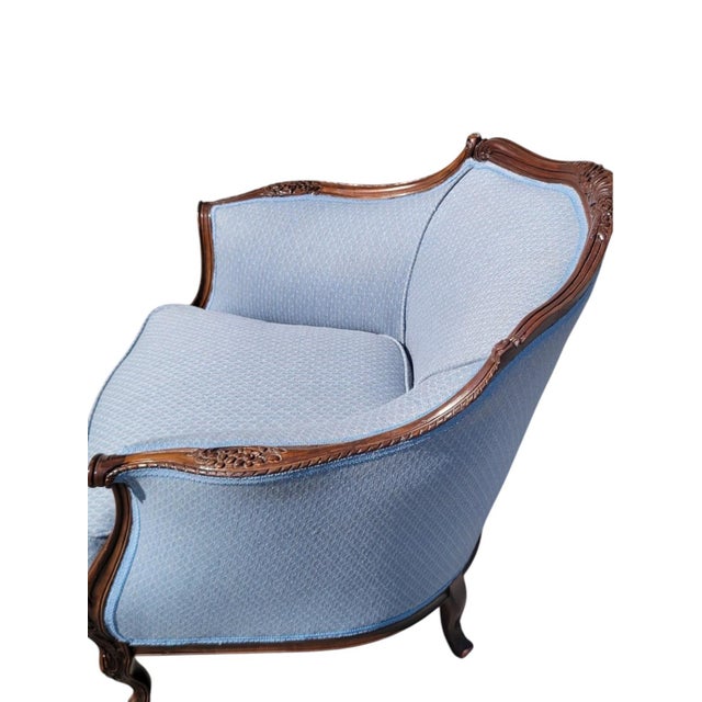 1930 Italian Club Living Room Chair Beachwood For Sale - Image 10 of 18