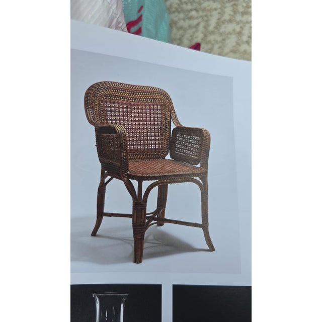 Armchair attributed to Adolf Loos for Prag-Rudniker Peddigrohr, Austria, 1930s For Sale - Image 4 of 11