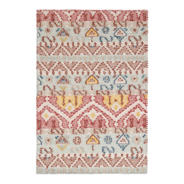 Dash & Albert by Annie Selke Kara Kilim Woven Cotton Rug, 2' x 3