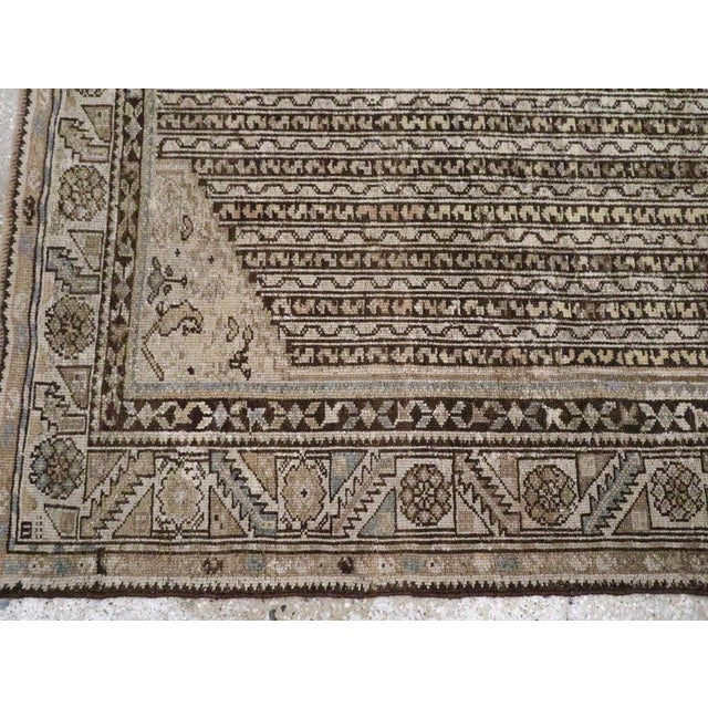 Early 20th Century Galerie Shabab Collection Early 20th Century Persian Kurdish Accent Rug For Sale - Image 5 of 8