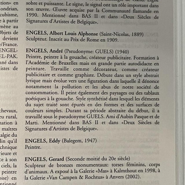 André Engels, Abstract Composition, Mixed Media on Paper, 1964 For Sale - Image 18 of 18