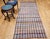 Textile Vintage 1920s American Rag Runner, Handwoven Wool & Cotton Stripes, 4x9 For Sale - Image 7 of 16