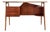 Freestanding Teak Desk from Gunnar Tibergaard ​​Nielsen, Denmark, 1960s For Sale