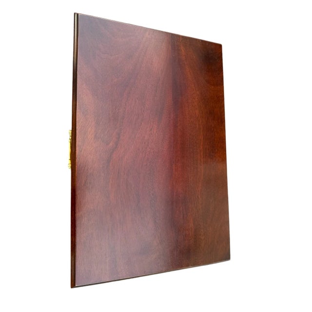 Late 20th Century Late 20th Century Queen Anne Three Drawer Chest For Sale - Image 5 of 7