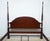 Henkel Harris Mahogany King Rice Poster Bed For Sale - Image 10 of 15