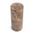 Contemporary Taupe Faux Marble End Table / Pedestal Medium For Sale - Image 3 of 5