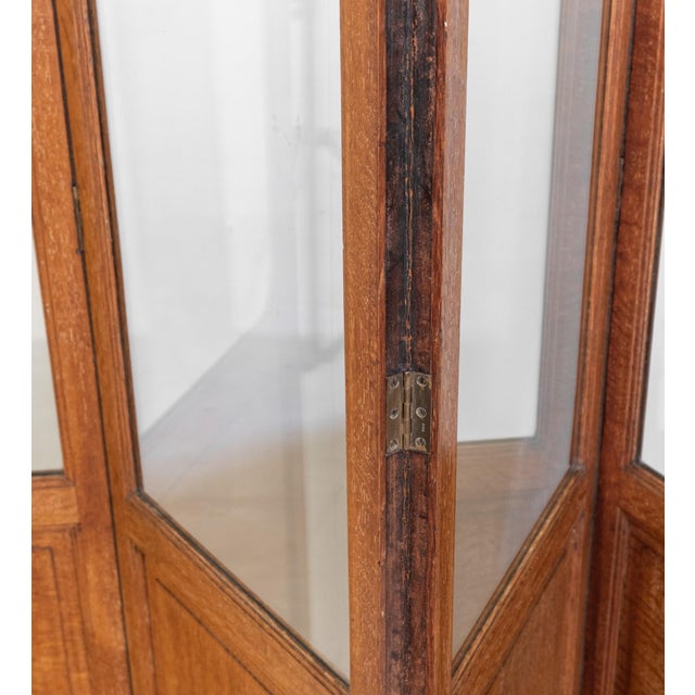Cotswold School Limed Oak Room Divider from Heals of London, 1920s For Sale - Image 6 of 16