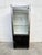 1960s German steel medical cabinet. Lockable glass display cabainet with 2 glass shelves & a lockable lower compartment...
