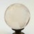 Vintage Glass Globe on Brass Stand For Sale In San Francisco - Image 6 of 9