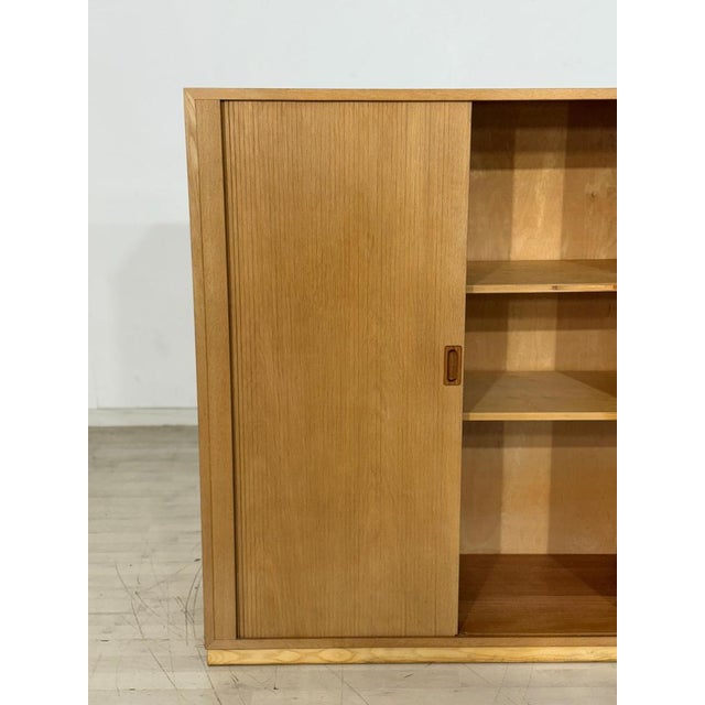 Danish Roller Shutter Cabinet For Sale - Image 5 of 16